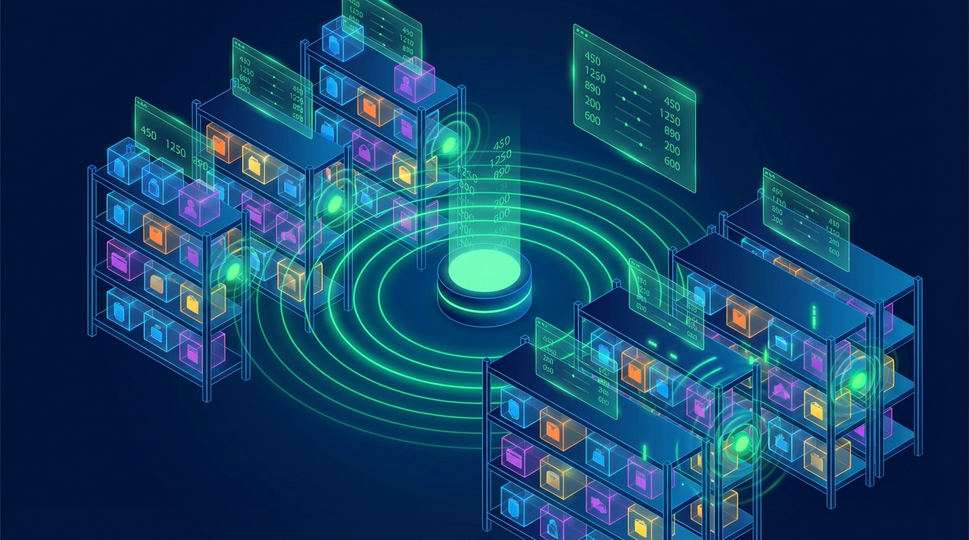 Cyfrowy magazyn z synchronizacją stanów w czasie rzeczywistym